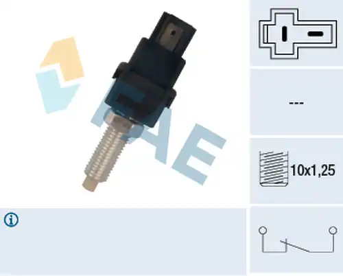 ключ за спирачните светлини FAE 24720