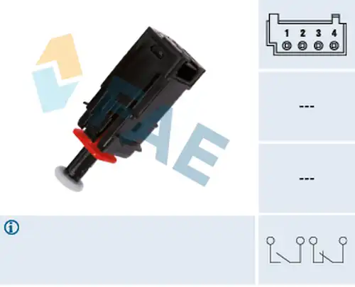ключ за спирачните светлини FAE 24795