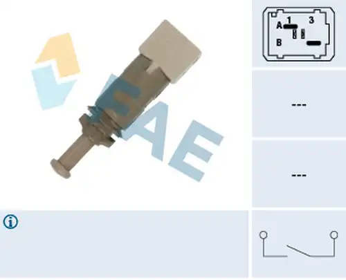 ключ за спирачните светлини FAE 24891