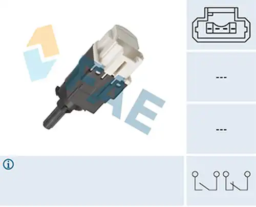 ключ за спирачните светлини FAE 24893