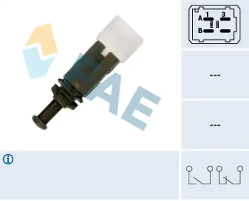 ключ за спирачните светлини FAE 24895