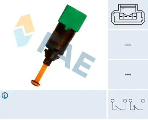 ключ за спирачните светлини FAE 24899