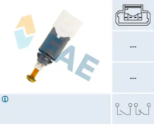 ключ за спирачните светлини FAE 24902