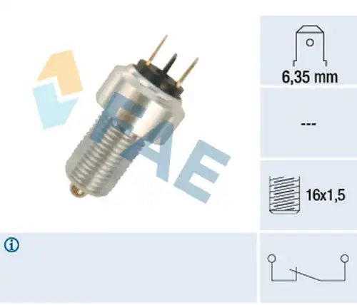 ключ за спирачните светлини FAE 25120