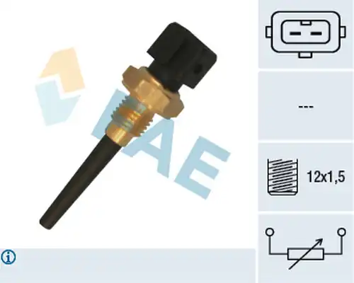 датчик, температура на входящия въздух FAE 33165