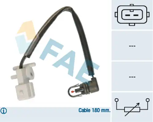 датчик, външна температура FAE 33185