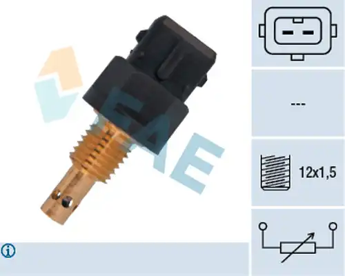 датчик, температура на входящия въздух FAE 33535