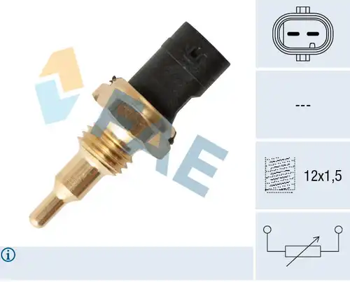 датчик, температура на охладителната течност FAE 33925