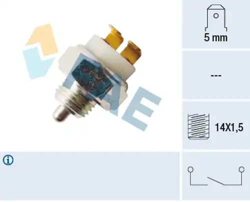 включвател, светлини за движение на заден ход FAE 40270