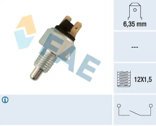 включвател, светлини за движение на заден ход FAE 40370