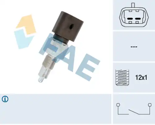 включвател, светлини за движение на заден ход FAE 40485