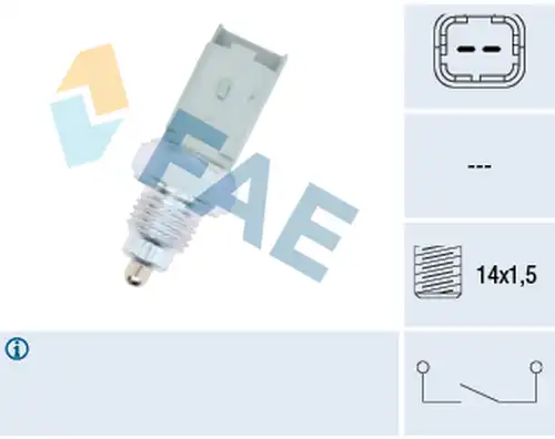 включвател, светлини за движение на заден ход FAE 40491