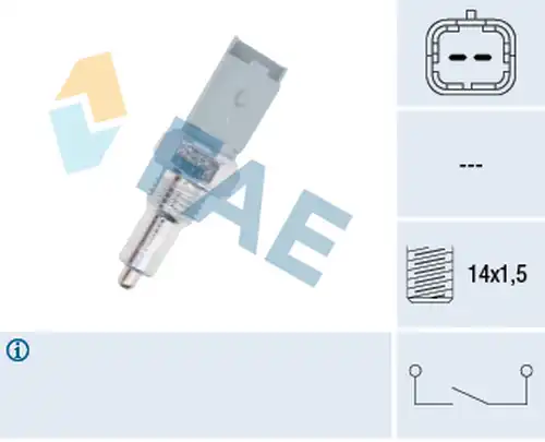 включвател, светлини за движение на заден ход FAE 40492