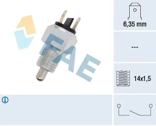 включвател, светлини за движение на заден ход FAE 40500