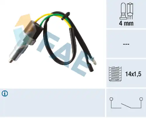включвател, светлини за движение на заден ход FAE 40580