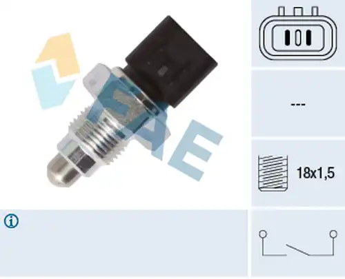 включвател, светлини за движение на заден ход FAE 40901