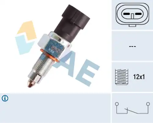 включвател, светлини за движение на заден ход FAE 41225