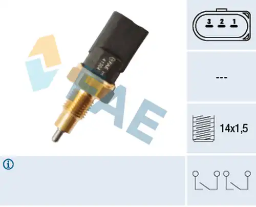 включвател, светлини за движение на заден ход FAE 41304