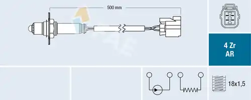 ламбда-сонда FAE 75606