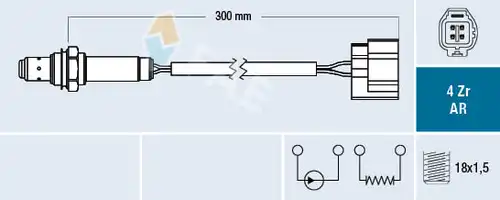 ламбда-сонда FAE 75653