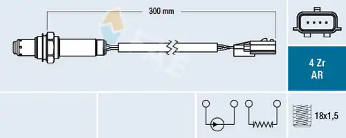 ламбда-сонда FAE 75661