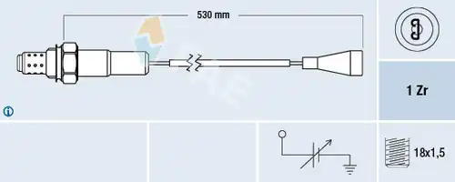 ламбда-сонда FAE 77100