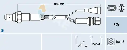 ламбда-сонда FAE 77107