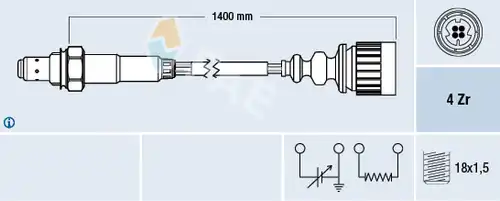 ламбда-сонда FAE 77175
