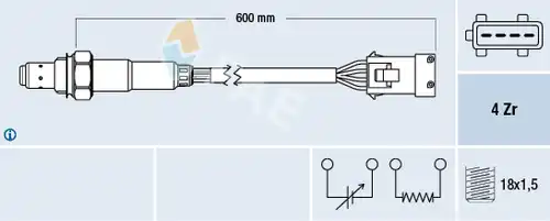 ламбда-сонда FAE 77281