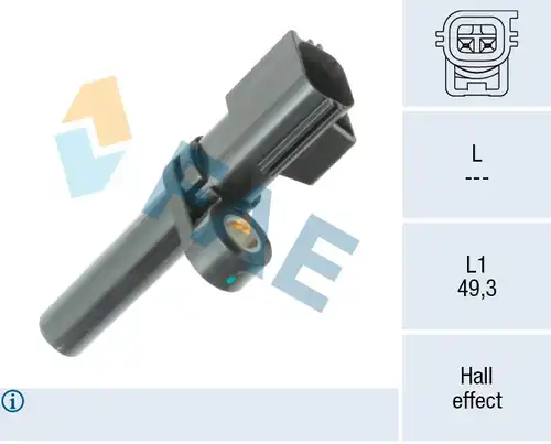 датчик, обороти на колелото FAE 78590