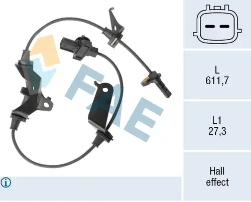 датчик, обороти на колелото FAE 78630