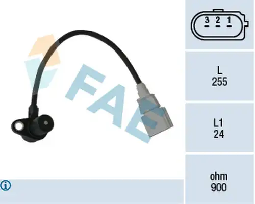 импулсен датчик, колянов вал FAE 79050