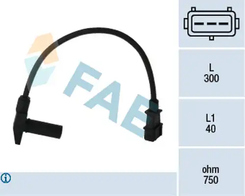 импулсен датчик, колянов вал FAE 79096