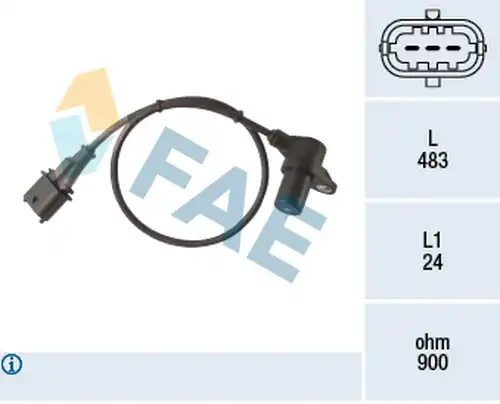 импулсен датчик, колянов вал FAE 79446