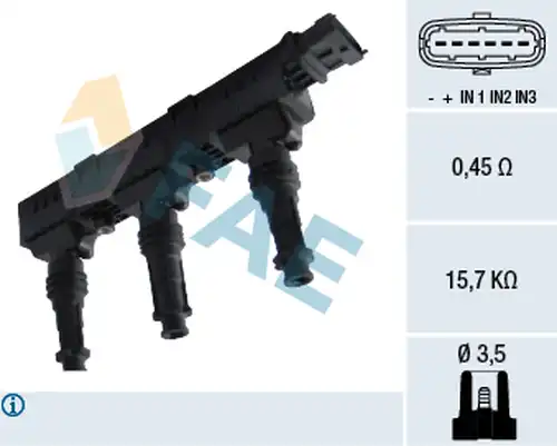 запалителна бобина FAE 80259