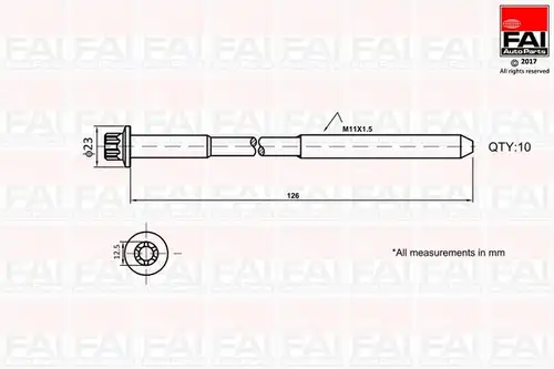  FAI AutoParts B1139