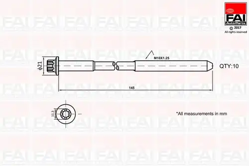  FAI AutoParts B1140