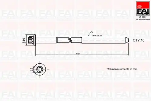  FAI AutoParts B1321