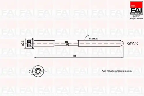  FAI AutoParts B2111