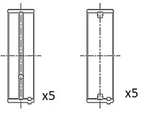 лагер на коляновия вал FAI AutoParts BM1004-025