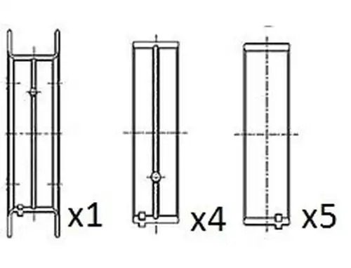 лагер на коляновия вал FAI AutoParts BM1009-020