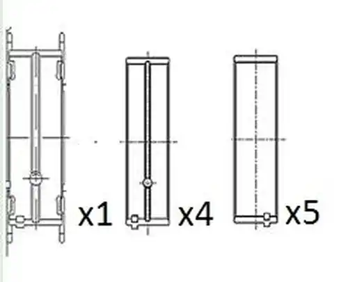 лагер на коляновия вал FAI AutoParts BM1010-025