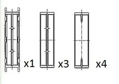 лагер на коляновия вал FAI AutoParts BM1012-025