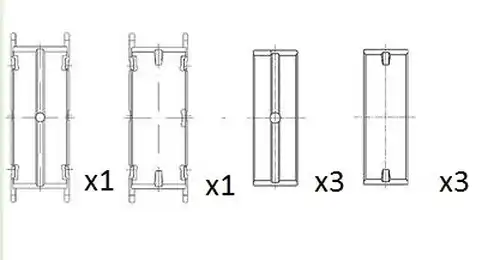 лагер на коляновия вал FAI AutoParts BM1013-025