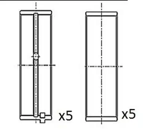 лагер на коляновия вал FAI AutoParts BM1023-030