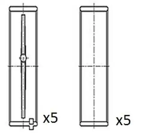 лагер на коляновия вал FAI AutoParts BM1024-025