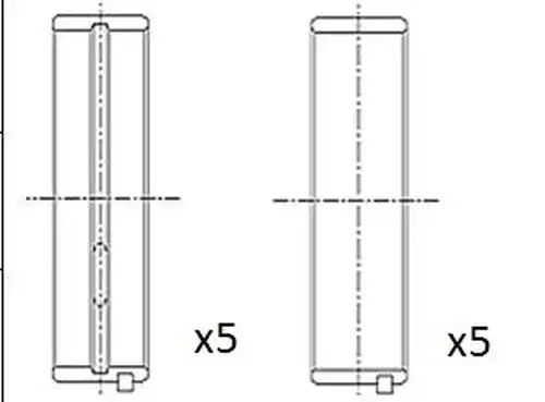 лагер на коляновия вал FAI AutoParts BM1028-025