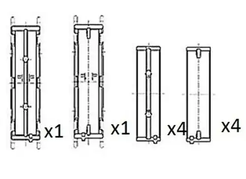 лагер на коляновия вал FAI AutoParts BM1033-025