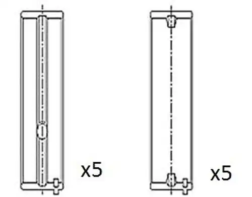 лагер на коляновия вал FAI AutoParts BM1034-025