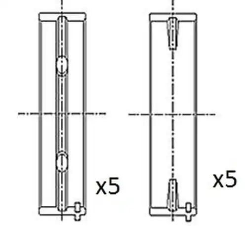 лагер на коляновия вал FAI AutoParts BM1035-025